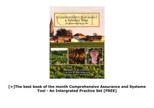 [+]The best book of the month Comprehensive Assurance and Systems Tool - An Intergrated Practice Set  [FREE] 