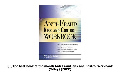 [+]The best book of the month Anti-Fraud Risk and Control Workbook (Wiley)  [FREE] 