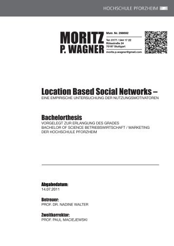 Bachelorthesis - Mobile Zeitgeist