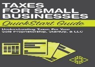 [+][PDF] TOP TREND Taxes for Small Businesses QuickStart Guide: Understanding Taxes For Your Sole Proprietorship, Startup,   LLC  [READ] 