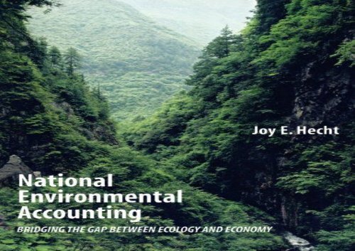 TOP TREND National Environmental Accounting: Bridging the Gap between Ecology and [NEWS]