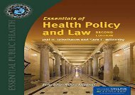 [+]The best book of the month Essentials of Health Policy and Law 2e (Essential Public Health)  [DOWNLOAD] 
