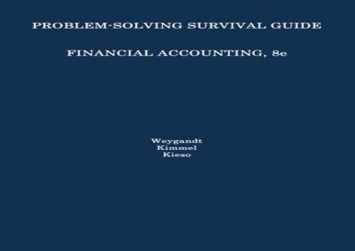 [+][PDF] TOP TREND Problem-Solving Survival Guide Financial Accounting, 8e  [READ] 