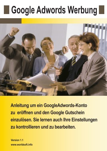 Werbung mit Google AdWords - Unser Marketing