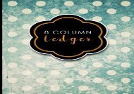 [+]The best book of the month 8 Column Ledger: Accountant Notebook, Accounting Pad, Ledger Journal Book, Vintage/Aged Cover, 8.5