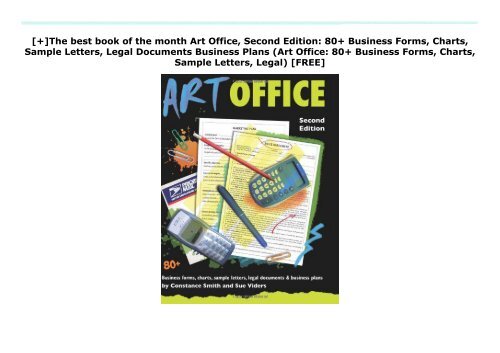 [+]The best book of the month Art Office, Second Edition: 80+ Business Forms, Charts, Sample Letters, Legal Documents   Business Plans (Art Office: 80+ Business Forms, Charts, Sample Letters, Legal)  [FREE] 