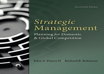 [+]The best book of the month Strategic Management  [READ] 