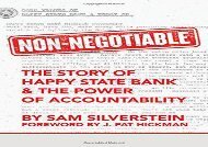 [+]The best book of the month Non-Negotiable: The Story of Happy State Bank   the Power of Accountability  [NEWS]