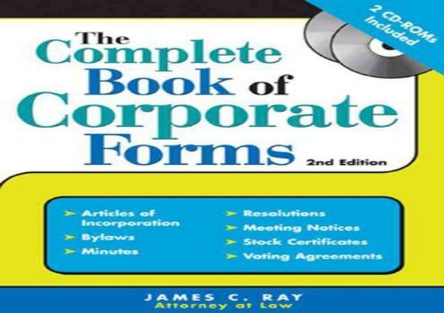 [+]The best book of the month The Complete Book of Corporate Forms [With CDROM]  [FREE] 