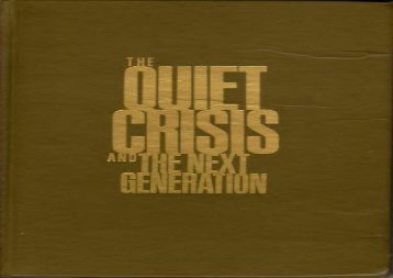 [+][PDF] TOP TREND The Quiet Crisis and the Next Generation  [DOWNLOAD] 