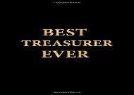 [+]The best book of the month Best Treasurer Ever: Lined Notebook, Gold Letters Cover, Diary, Journal, 6 x 9 in., 110 Lined Pages  [FULL] 