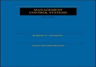 [+]The best book of the month Management Control Systems  [NEWS]