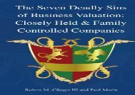 [+]The best book of the month The Seven Deadly Sins of Business Valuation: Closely Held   Family Controlled Companies  [FULL] 
