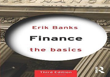 [+]The best book of the month Finance: The Basics  [READ] 