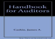 [+]The best book of the month Handbook for Auditors  [READ] 