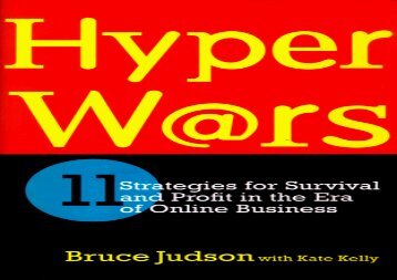 [+]The best book of the month Hyperwars: Eleven Rules for Survival and Profit in the Era of Online Business  [READ] 