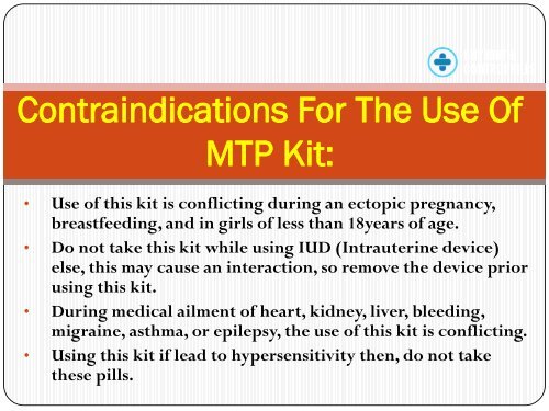 MTP KIT For Safe And Pain-Free Abortion At Home