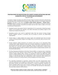 POSITION PAPER ON NEGOTIATIONS ON CLIMATE ... - SugarCane
