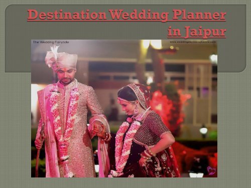 Destination Wedding Planner in Jaipur