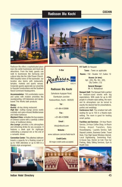 IHD-Indian Hotel Directory 2018