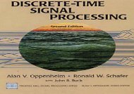 [+]The best book of the month Discrete-time Signal Processing, reissued 2nd Ed.  [DOWNLOAD] 