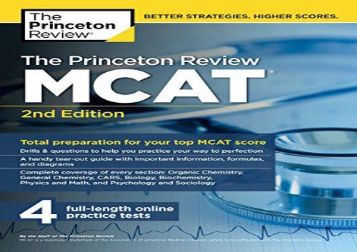 [+]The best book of the month Princeton Review MCAT (Graduate Test Prep)  [FULL] 