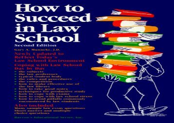 [+]The best book of the month How to Succeed in Law School [PDF] 