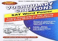 [+][PDF] TOP TREND Vocabulary Cartoons, SAT Word Power: Learn Hundreds of SAT Words Fast with Easy Memory Techniques  [DOWNLOAD] 