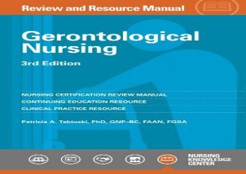 [+]The best book of the month Gerontological Nursing Review and Resour  [READ] 