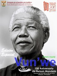 VunWe Edicion Especial - 100 Aniversario Nelson Mandela