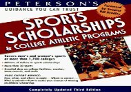 [+][PDF] TOP TREND Peterson s Sports Scholarships and College Athletic Programs in the U.S.A. (3rd ed)  [READ] 