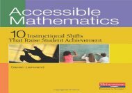 [+]The best book of the month Accessible Mathematics: Ten Instructional Shifts That Raise Student Achievement  [FREE] 