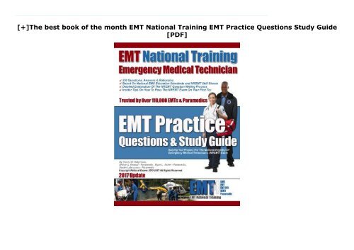 [+]The best book of the month EMT National Training EMT Practice Questions   Study Guide [PDF] 