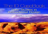 [+]The best book of the month The I.D. CaseBook: Case Studies in Instructional Design  [READ] 