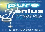 [+]The best book of the month Pure Genius: Building a Culture of Innovation and Taking 20% Time to the Next Level  [NEWS]