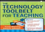 [+][PDF] TOP TREND The Technology Toolbelt for Teaching (Jossey-Bass Higher and Adult Education (Paperback))  [FULL] 