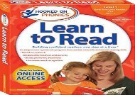 [+][PDF] TOP TREND Hooked on Phonics Learn to Read - Level 1: Early Emergent Readers (Pre-K - Ages 3-4)  [DOWNLOAD] 