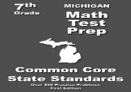 [+]The best book of the month Michigan 7th Grade Math Test Prep: Common Core Learning Standards  [FREE] 