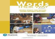 [+]The best book of the month Words Their Way: Word Sorts for Within Word Pattern Spellers: Volume 3 [PDF] 