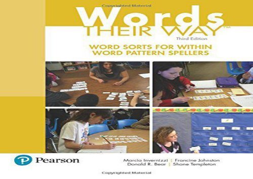 The Best Book Of The Month Words Their Way Word Sorts For Within Word Pattern Spellers