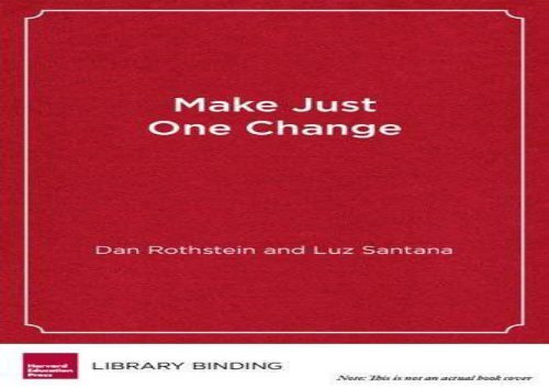 [+]The best book of the month Make Just One Change: Teach Students to Ask Their Own Questions  [FREE] 