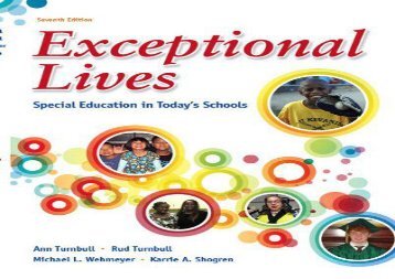 [+]The best book of the month Exceptional Lives: Special Education in Today s Schools Plus MyEducationLab with Pearson eText - Access Card Package [PDF] 