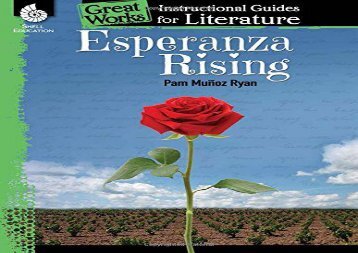 [+][PDF] TOP TREND Esperanza Rising: An Instructional Guide for Literature (Great Works)  [DOWNLOAD] 