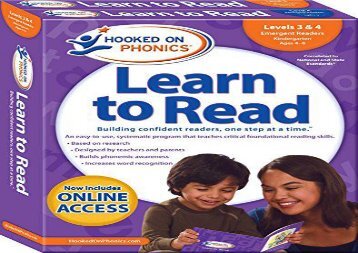 [+]The best book of the month Hooked on Phonics Learn to Read - Levels 3 4 Complete: Emergent Readers (Kindergarten - Ages 4-6) (Learn to Read Complete Sets) [PDF] 