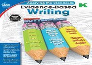 [+][PDF] TOP TREND Evidence-Based Writing, Grade K (Applying the Standards) [PDF] 