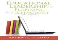 [+]The best book of the month Educational Leadership and Planning for Technology  [FREE] 