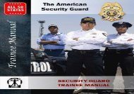 [+][PDF] TOP TREND Security Guard Training Manual: The American Security Guard  [DOWNLOAD] 