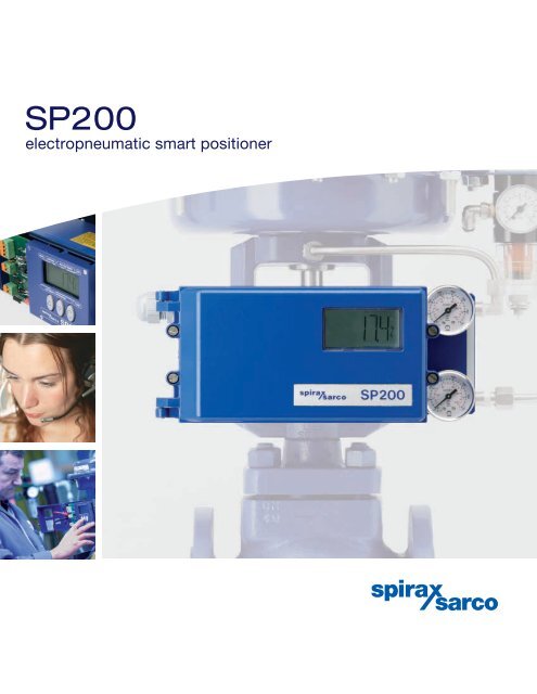 SP200 electropneumatic smart positioner - Spirax Sarco