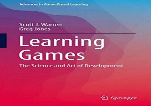 [+]The best book of the month Learning Games: The Science and Art of Development (Advances in Game-Based Learning)  [READ] 