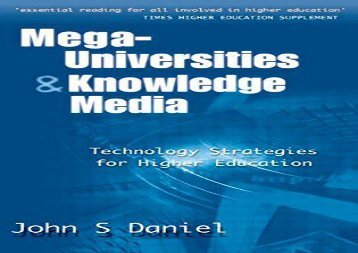 [+]The best book of the month Mega-universities and Knowledge Media  [READ] 